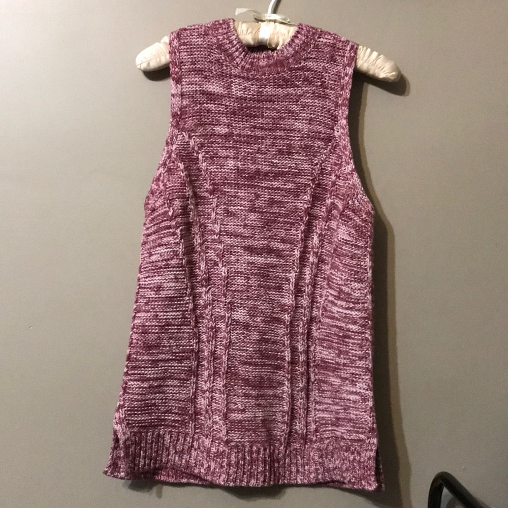 Loft sleeveless sweater XSP new